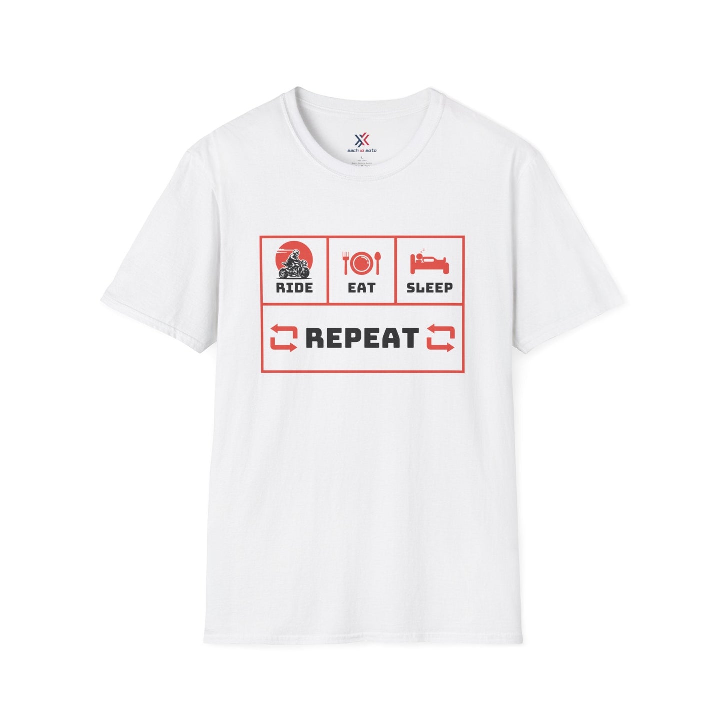 T-Shirt White / S Ride Refuel Recharge T-Shirt