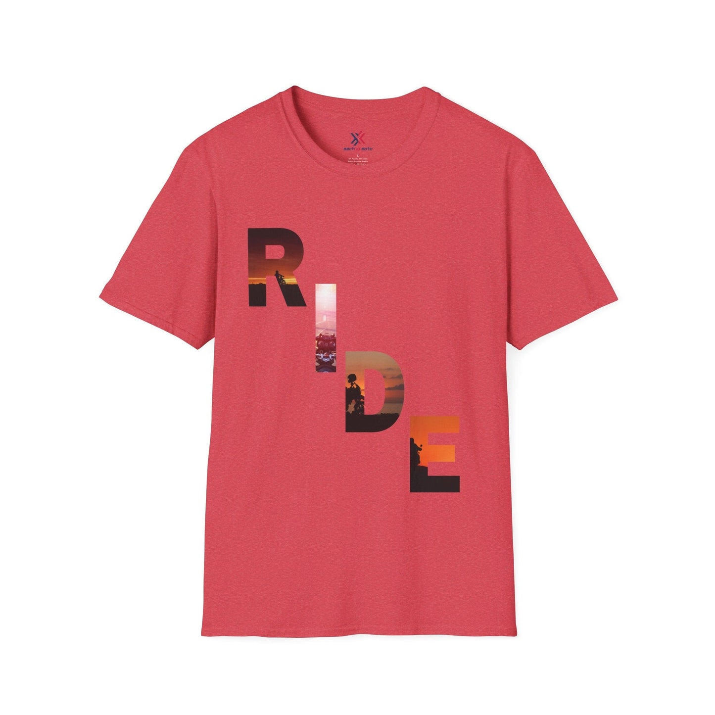 T-Shirt Heather Red / S Ride Ride T-Shirt