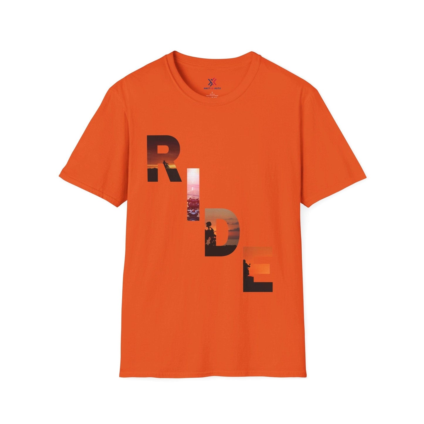 T-Shirt Orange / S Ride Ride T-Shirt