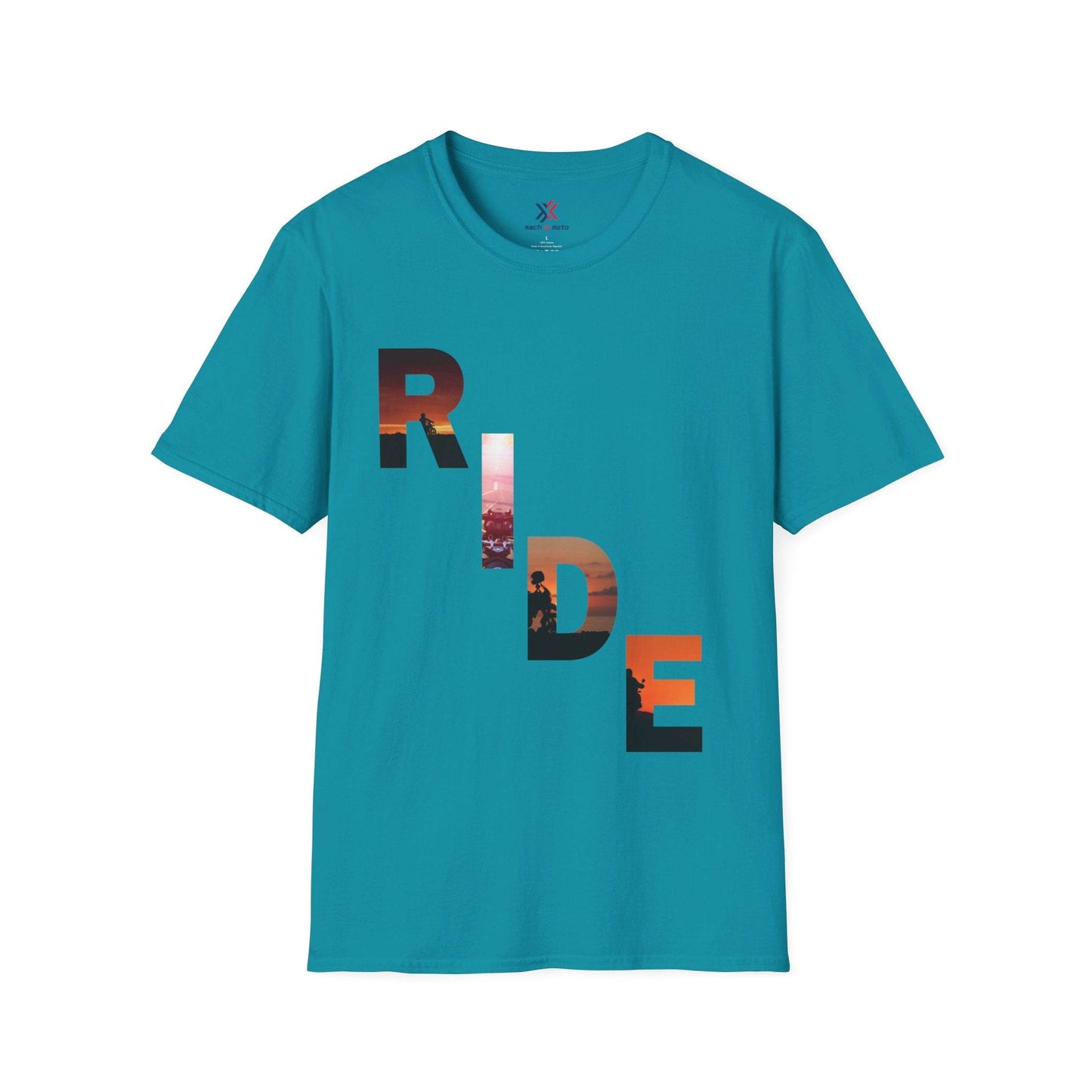 T-Shirt Tropical Blue / S Ride Ride T-Shirt