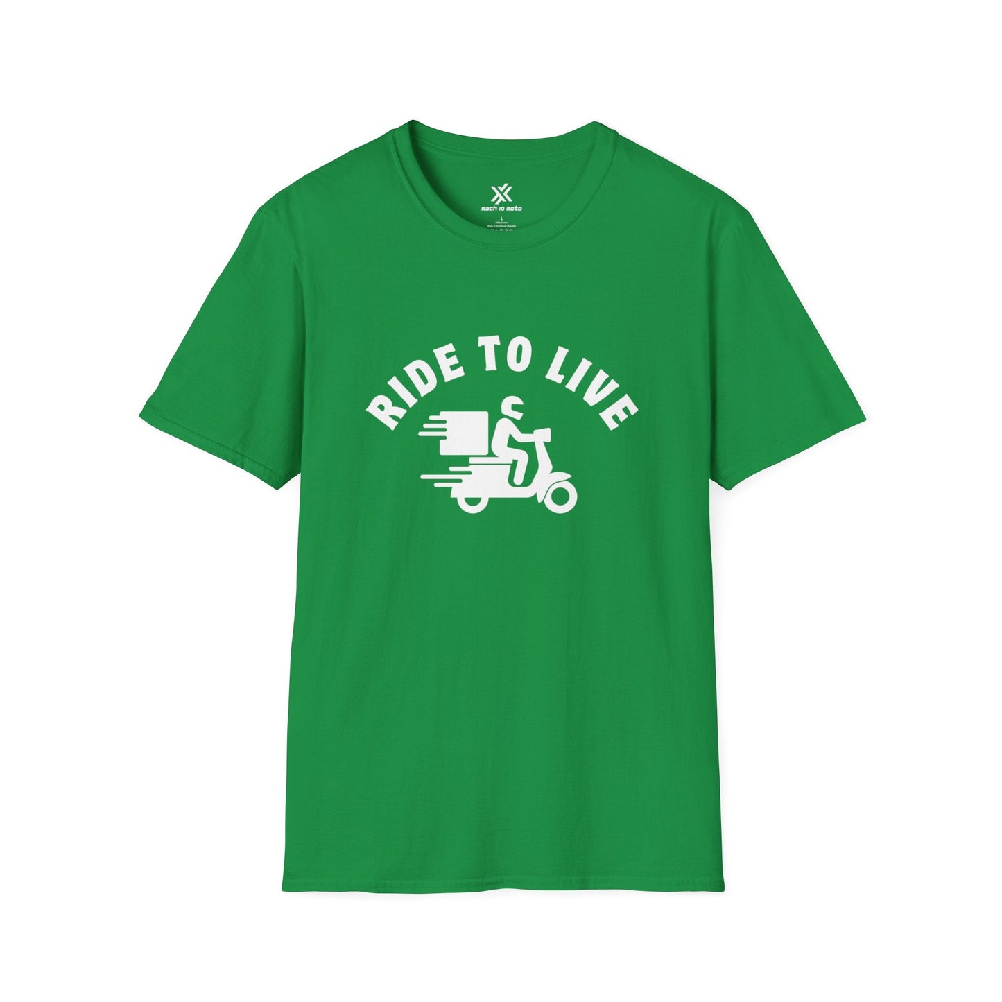 T-Shirt Irish Green / S Ride To Live T-Shirt