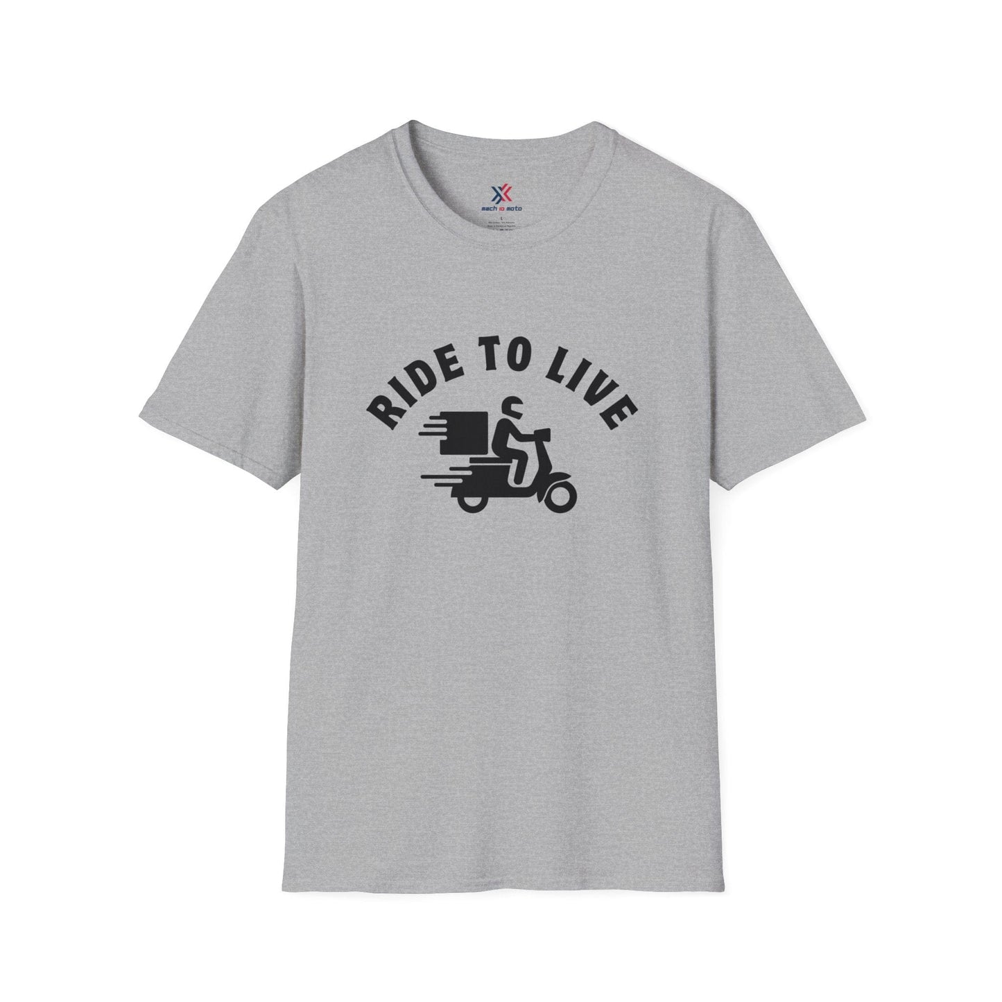 T-Shirt Sport Grey / S Ride To Live T-Shirt