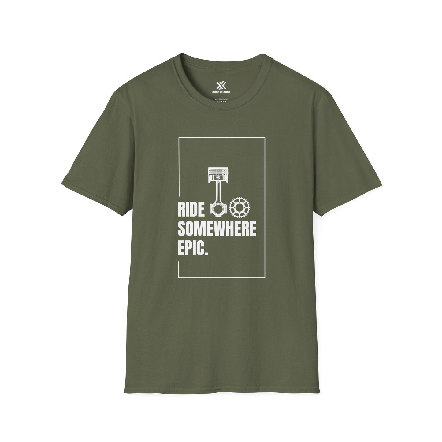 T-Shirt Military Green / S Ride To Somewhere Epic T-Shirt