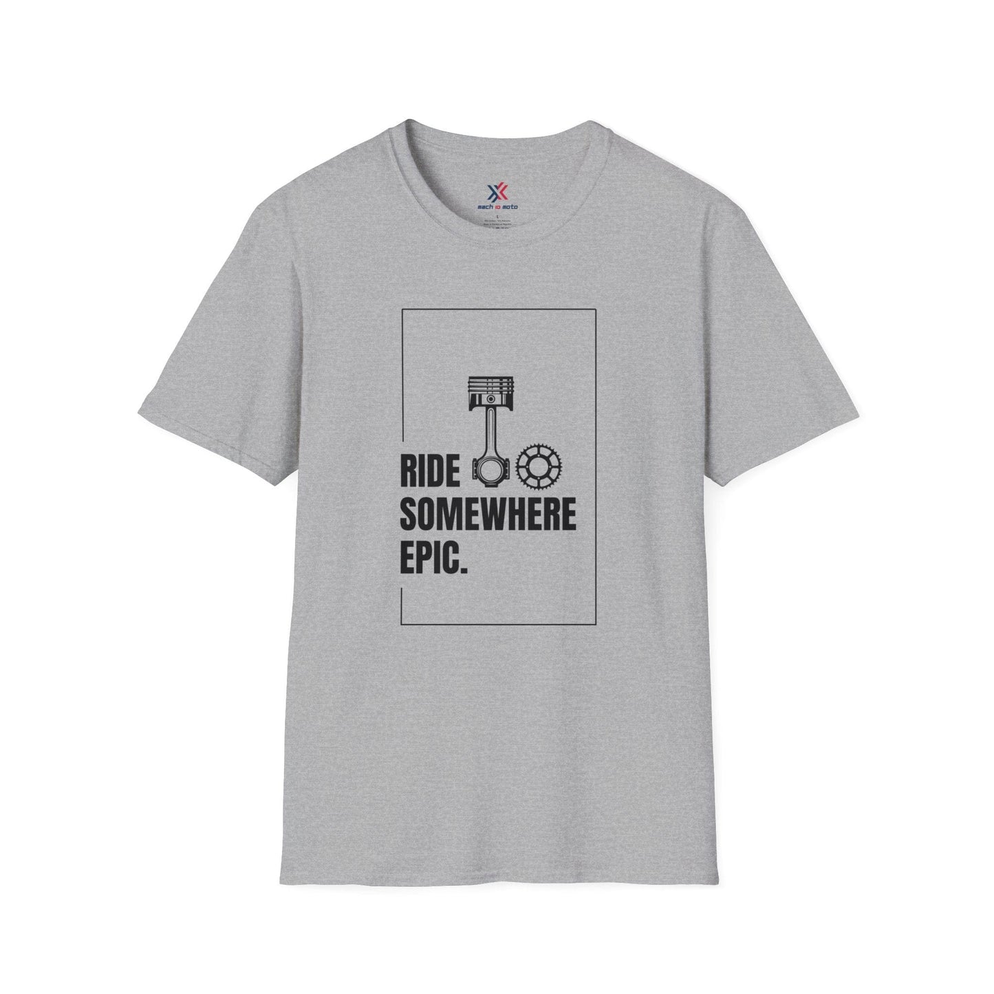 T-Shirt Sport Grey / S Ride To Somewhere Epic T-Shirt