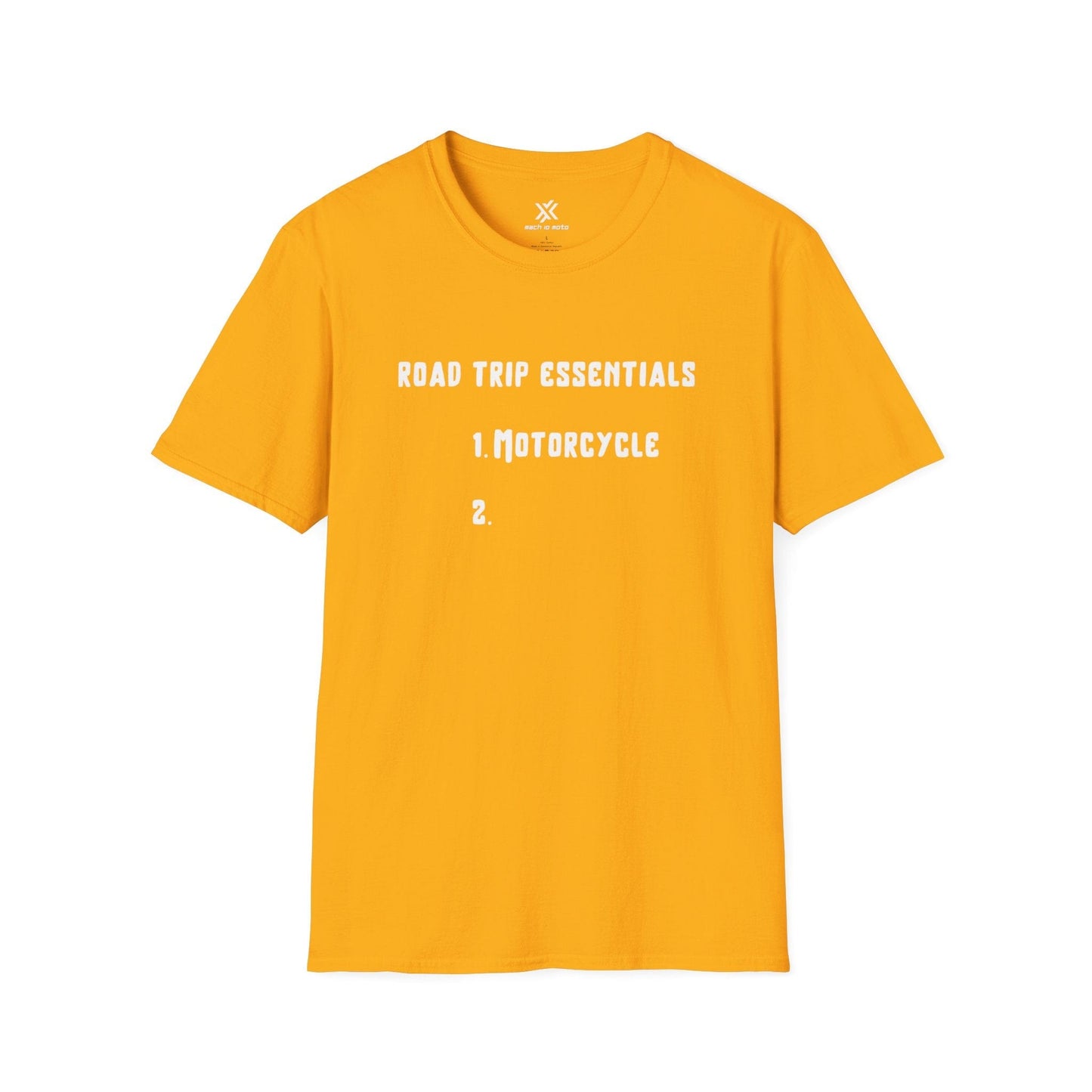 T-Shirt Gold / S Road Trip Essentials T-Shirt