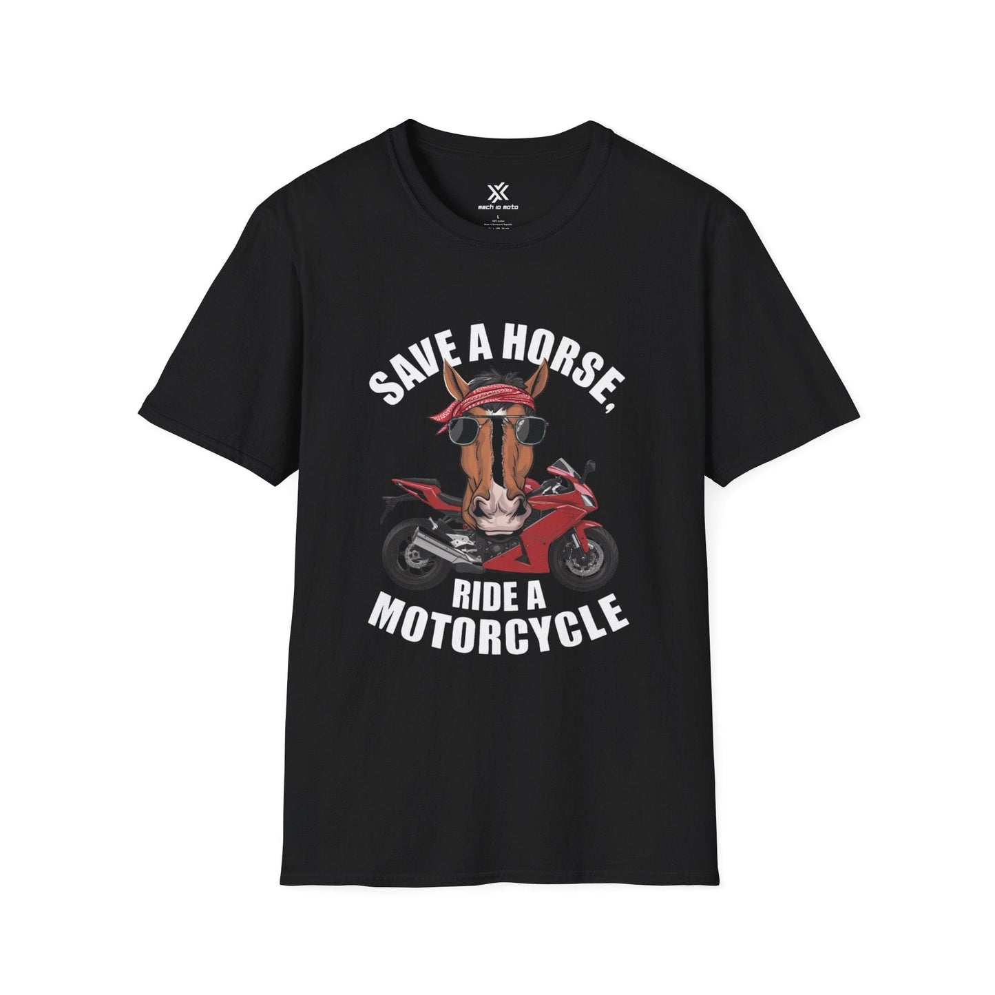 T-Shirt Black / S Save a horse eeha T-Shirt