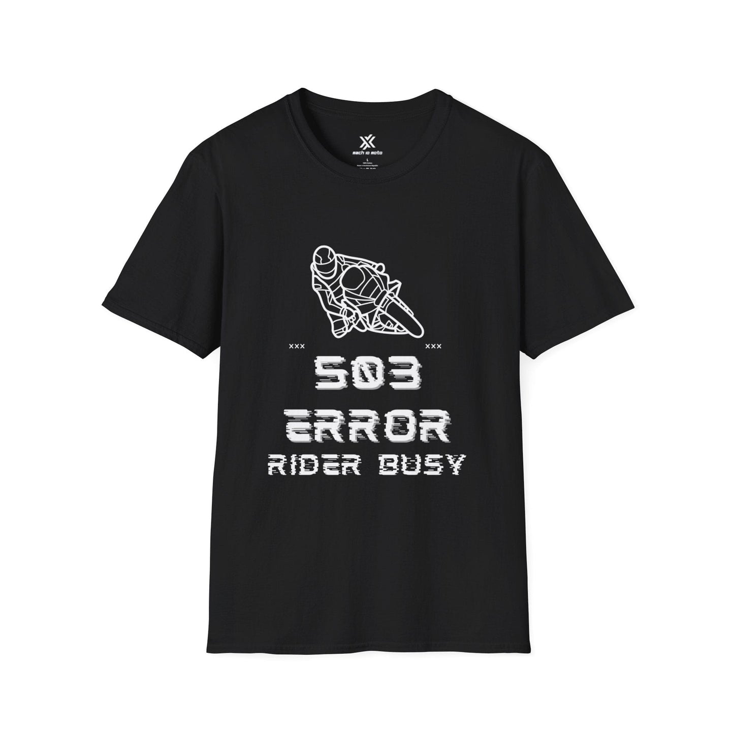 T-Shirt Black / S SBK Rider Error 503 T-Shirt