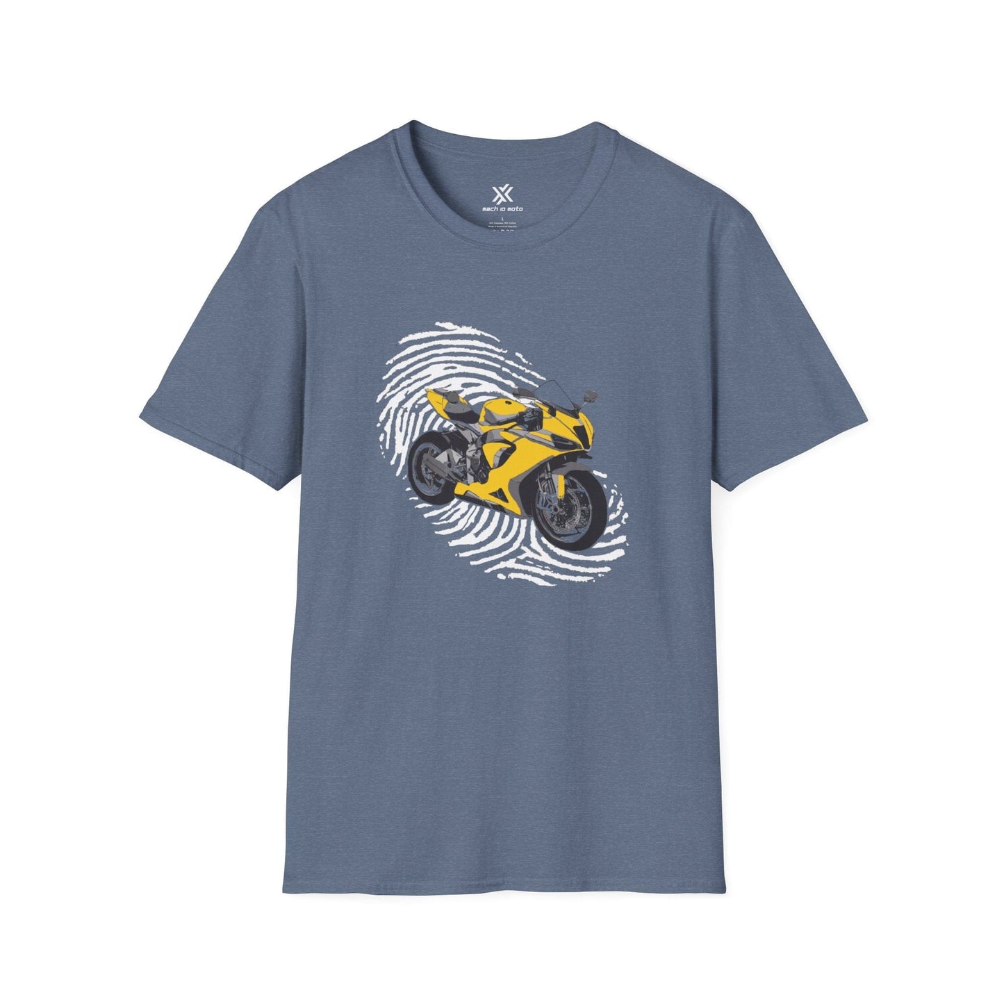 T-Shirt Heather Indigo / S Speed print T-Shirt