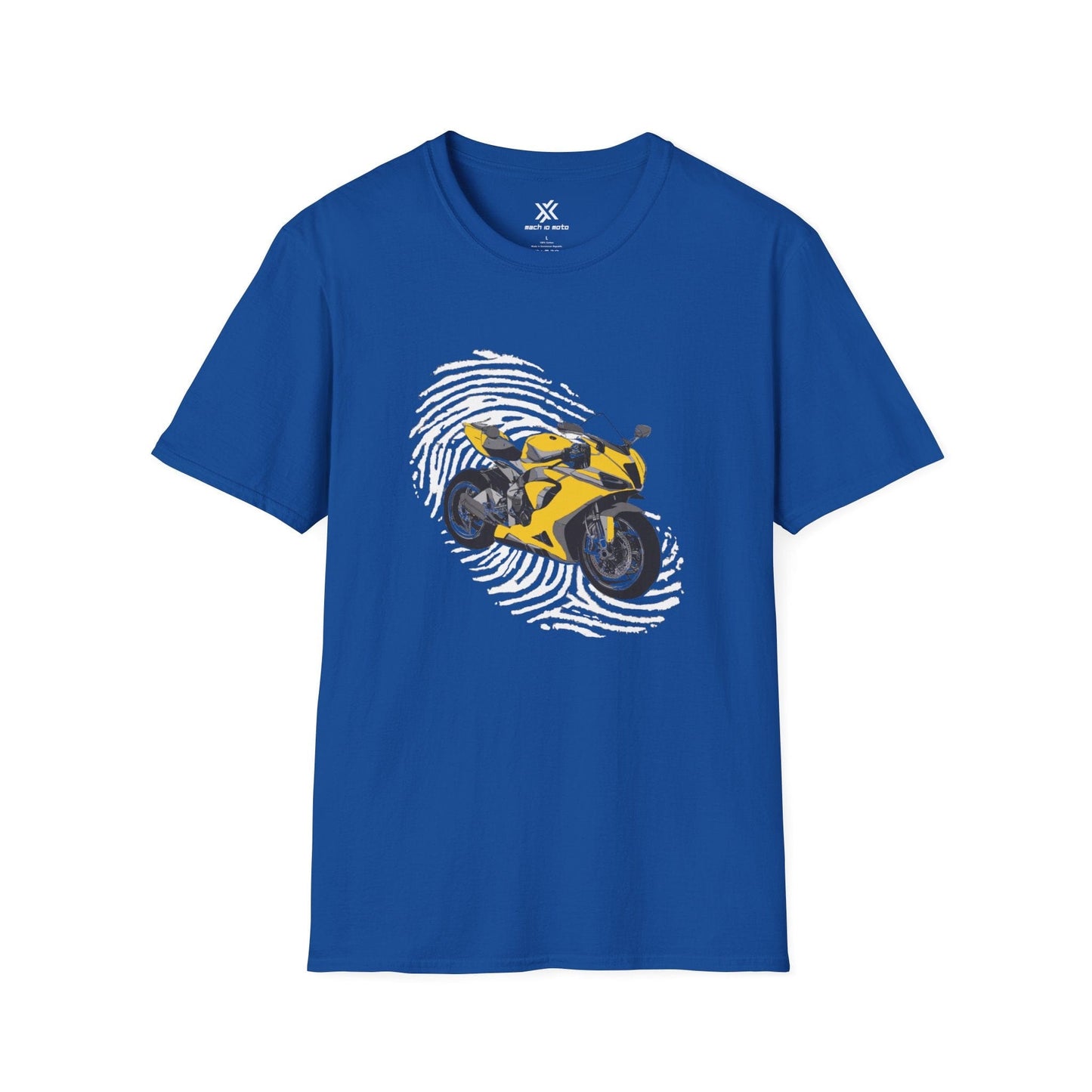 T-Shirt Royal / S Speed print T-Shirt