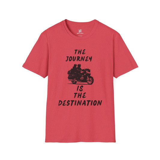 T-Shirt Heather Red / S The Journey is the destination T-Shirt