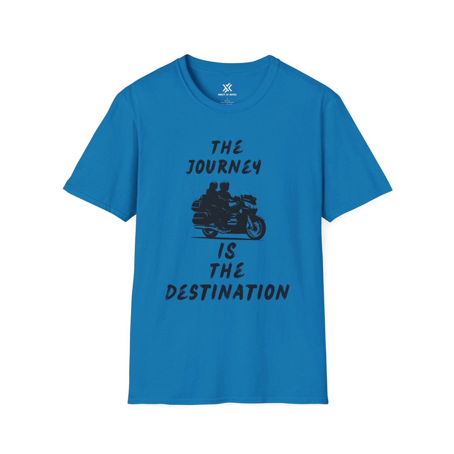 T-Shirt Sapphire / S The Journey is the destination T-Shirt