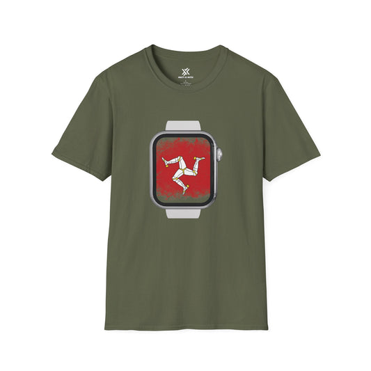 T-Shirt Military Green / S Time Isle Of Man T-Shirt