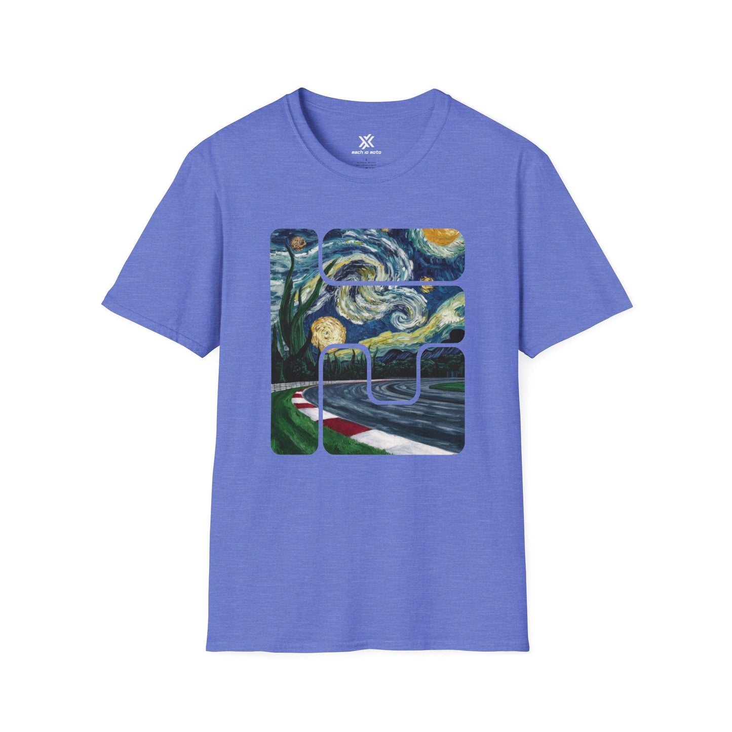 T-Shirt Heather Royal / S Track Art T-Shirt