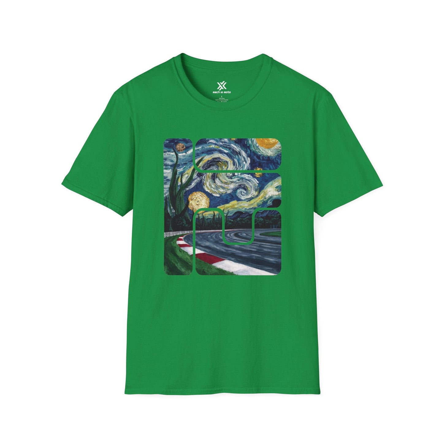 T-Shirt Irish Green / S Track Art T-Shirt