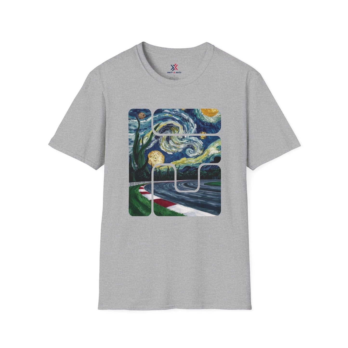 T-Shirt Sport Grey / S Track Art T-Shirt