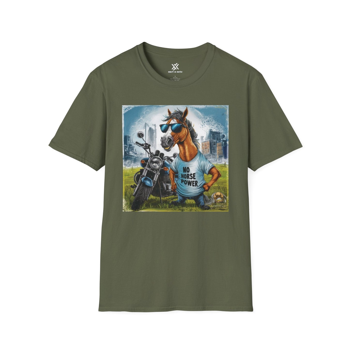 T-Shirt Military Green / S Urban Horse Power T-Shirt