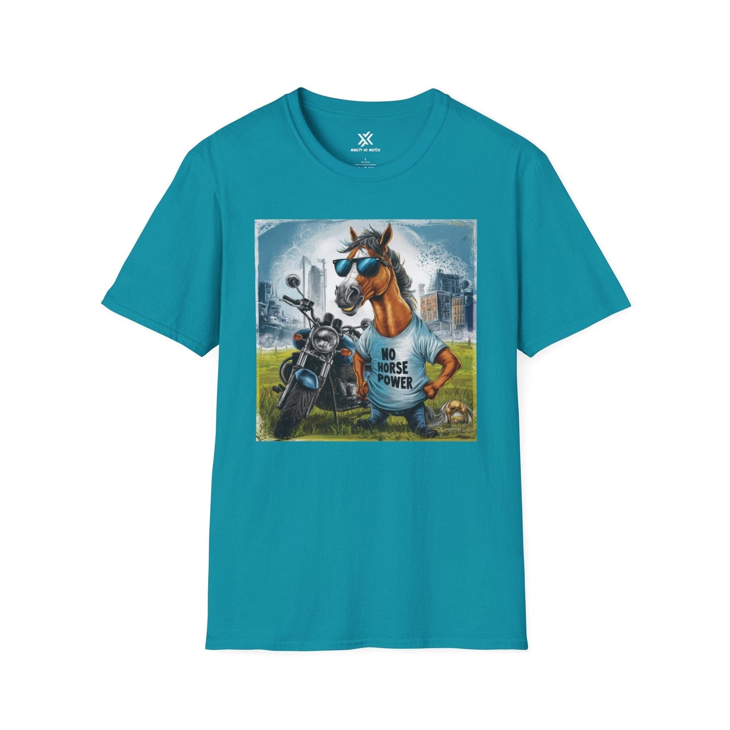 T-Shirt Tropical Blue / S Urban Horse Power T-Shirt