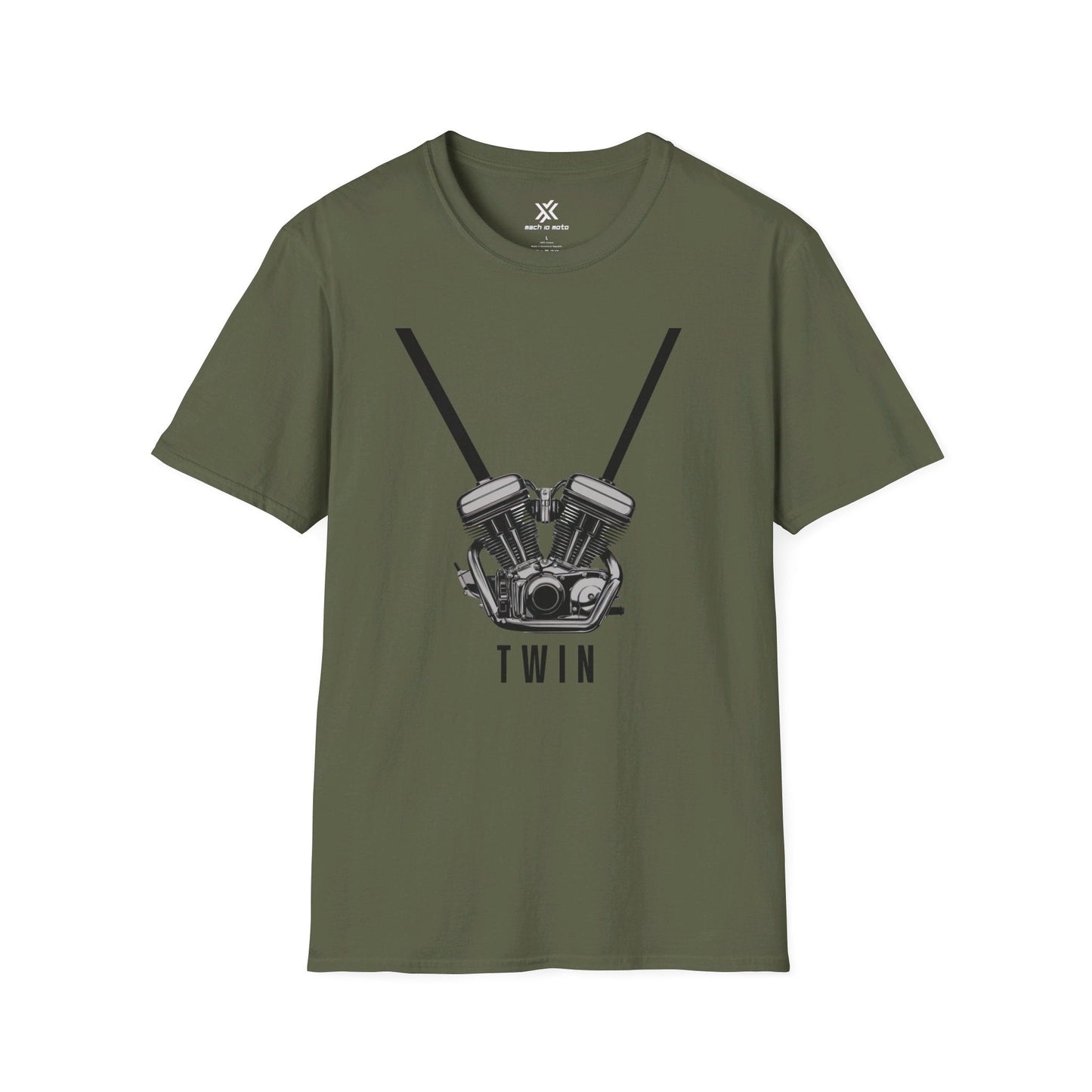 T-Shirt Military Green / S V-Twin T-Shirt