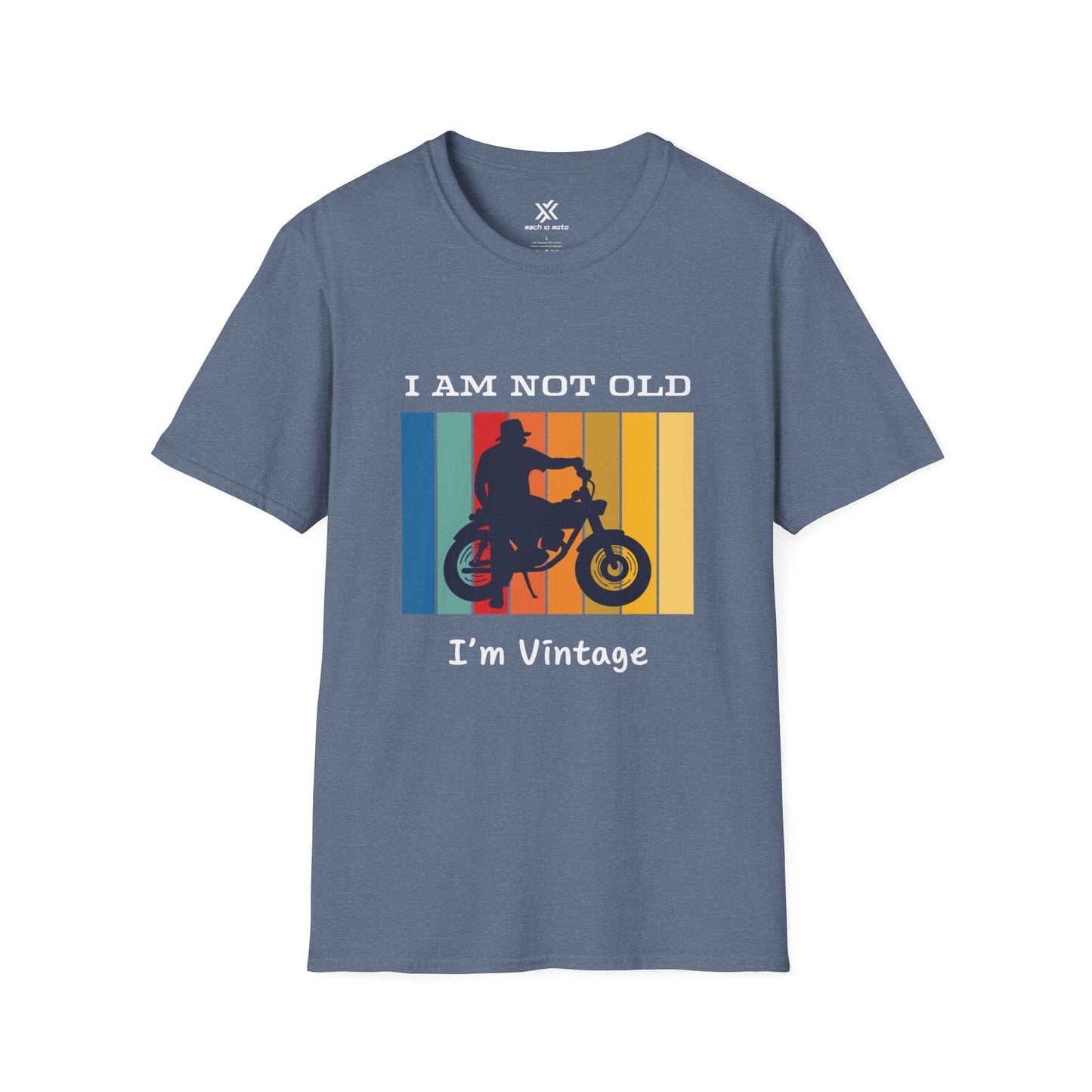 T-Shirt Heather Indigo / S Vintage Rider T-Shirt