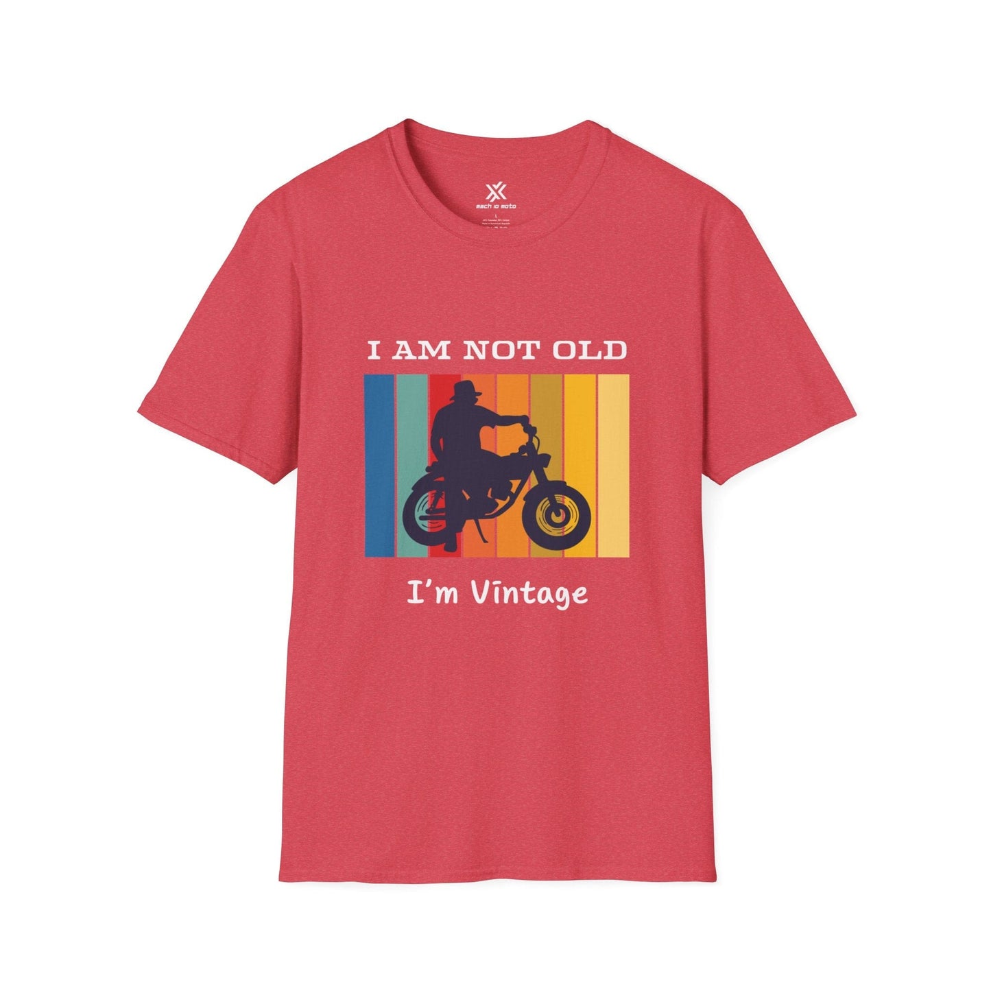 T-Shirt Heather Red / S Vintage Rider T-Shirt