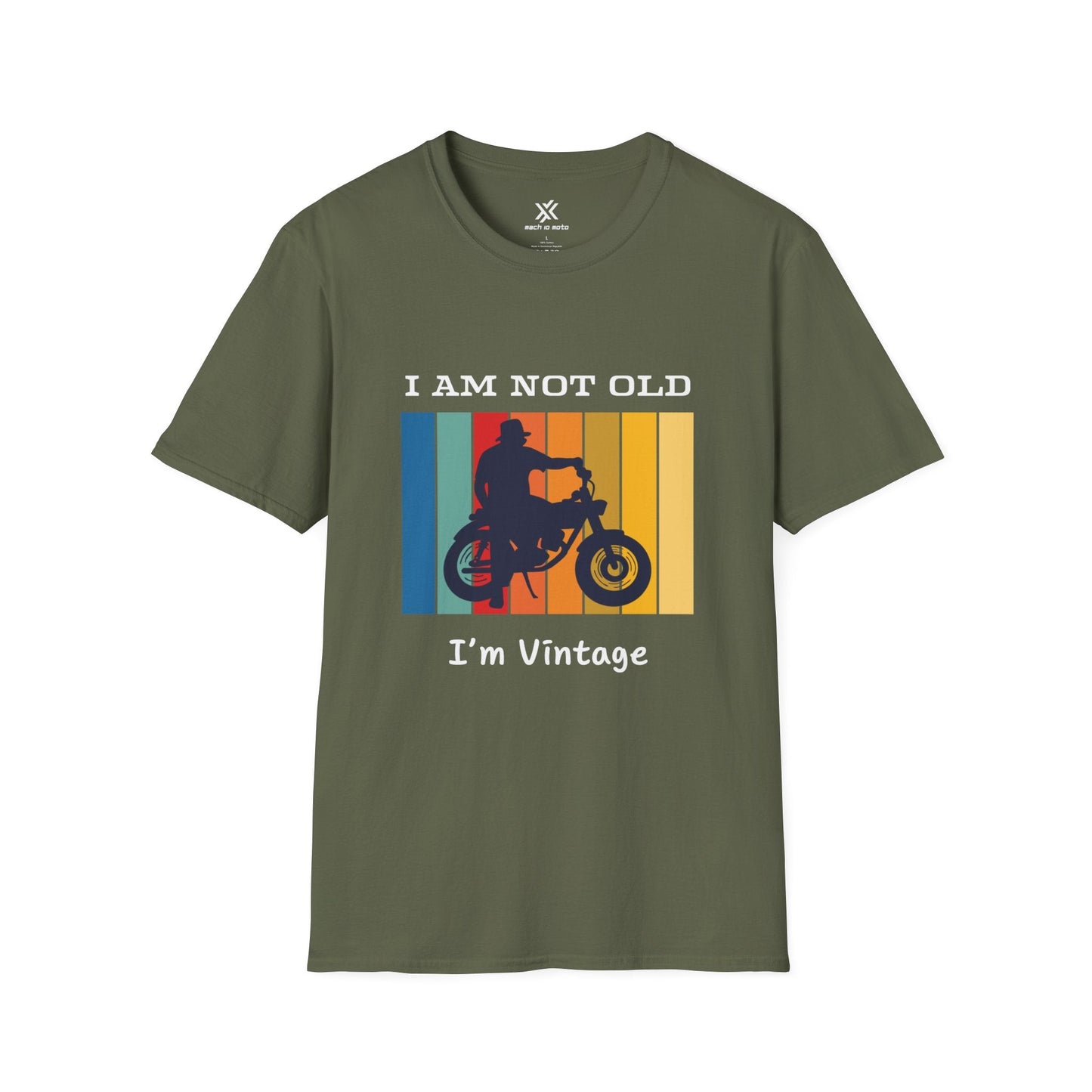 T-Shirt Military Green / S Vintage Rider T-Shirt