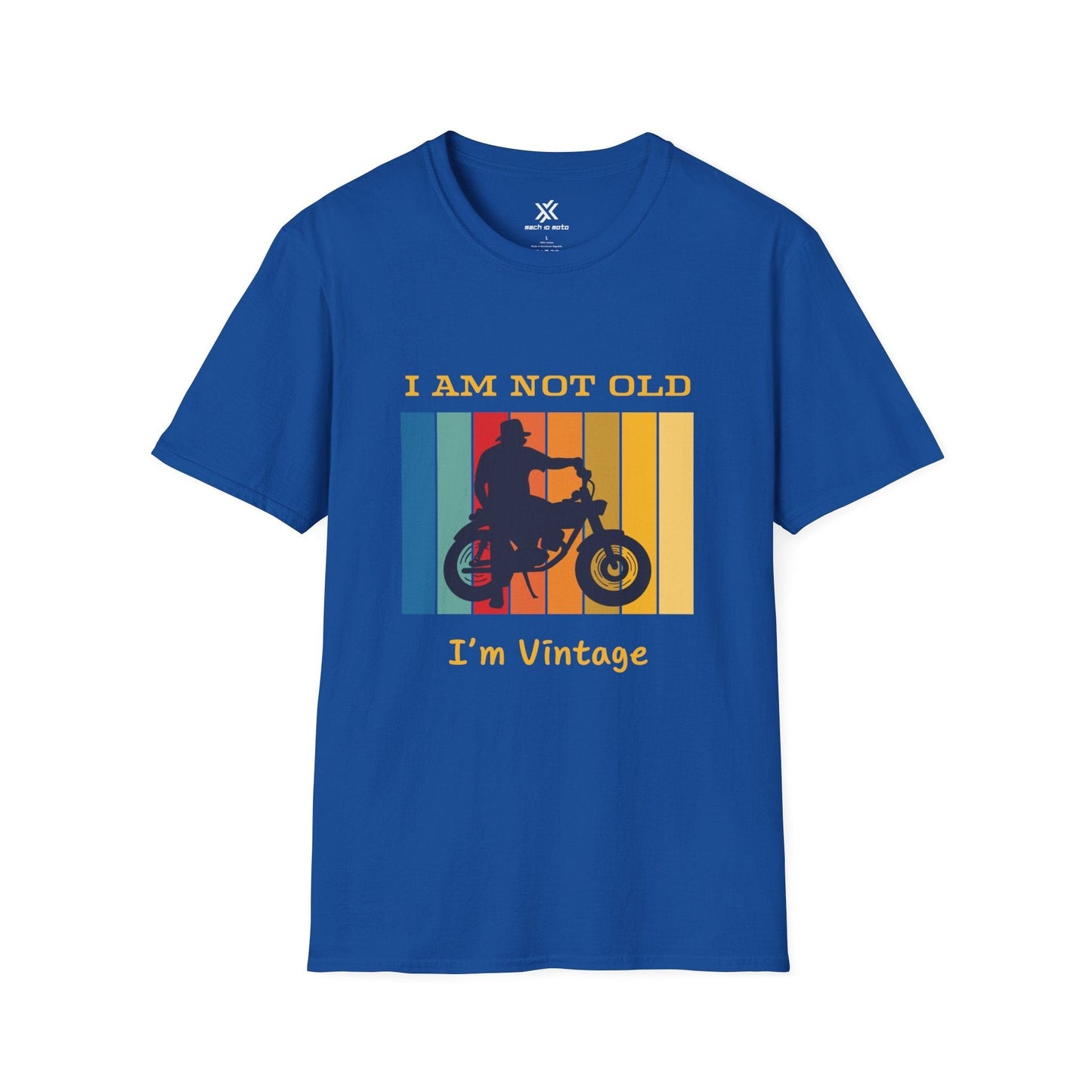 T-Shirt Royal / S Vintage Rider T-Shirt